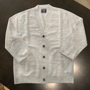 Abercrombie Knit Cardigan Grey Size LG